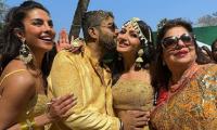 Priyanka At Brother's Haldi Ceremony