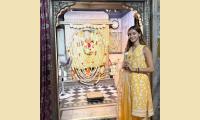 Ananya's Temple Visit