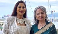 Sharmila Tagore, Simi Garewal At Cannes