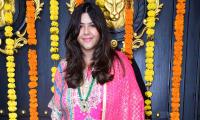 Nargis-Nimrat's Ganpati Celebrations At Ektaa's Home