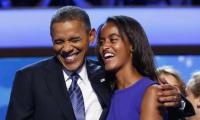 First job: Obama's daughter serves coffee! What did you do?