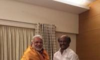 Picture: Modi meets superstar Rajinikant in Chennai