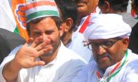 PHOTOS: Rahul's 'answer to Modi' roadshow in Varanasi