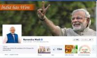 'Modi's Facebook popularity second only to Obama'