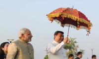 Chinese media highlights Modi-Xi bonhomie