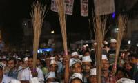 On V-Day, brooms become the hottest buy in Delhi