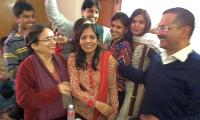 The woman behind Kejriwal's success