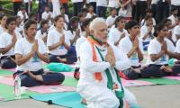 On 3rd Yoga Day, PM wants 'selfie of three generations'