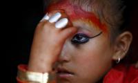 Nepal's child goddess unscathed in earthquake