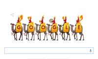 BSF camel contingent marches on Google doodle on R-Day