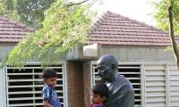 To Gandhiji, wherever he is