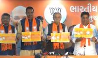 BJP releases Gujarat manifesto on the eve of voting