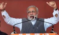 Modi claims Pakistan trying to influence Gujarat polls