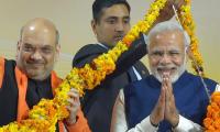 BJP survives Gujarat scare; tramples Congress in HP