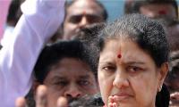 Sasikala, prisoner number 9435, enters jail