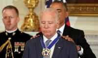 Obama surprises Biden with top honour