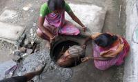 Manual scavenging -- a national shame