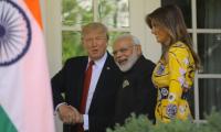 PHOTOS: Trump, Melania welcome Modi at White House