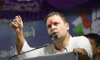 Modi a better actor than BigB: Rahul in Gujarat