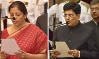 Sitharaman, Goyal biggest gainers in Cabinet reshuffle