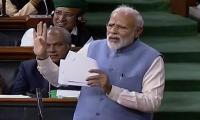 In his final address to 16th LS, Modi mocks Rahul over Rafale, hug