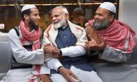 Hours after airstrike, PM Modi takes metro ride to ISKCON event
