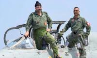 Abhinandan flies MiG 21 jet with IAF chief