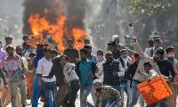 Delhi 'very tense', fresh stone pelting reported