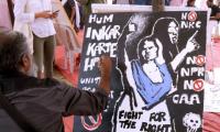 Resisting with art: Protests against CAA continue