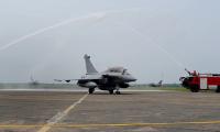 Rajnath's veiled warning to China as Rafales arrive