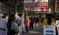 US sees record voter turnout in Trump-Biden clash