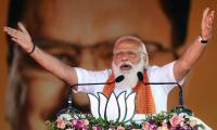 Modi's poll blitzkrieg: 20 rallies in WB, 6 in Assam