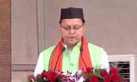 Dhami takes oath as Uttarakhand CM for second time