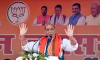 Talks with China underway, won't bow down: Rajnath