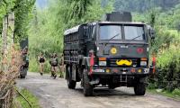 Hunting Down Terrrorists In Anantnag
