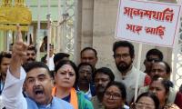 Majumdar Slams Banerjee's Dharna, Highlights BJP's Election Pledges in West Bengal