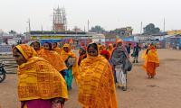 'Nitish Kumar' cycles from Bihar to Ayodhya