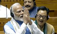 LIVE! Prime Minister Modi begins speech in Rajya Sabha 