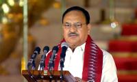 Nadda back as health minister after heading BJP