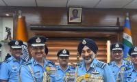 Air Chief Marshal A P Singh takes over as IAF chief