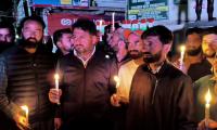 Candlelight marches held in J-K against Pahalgam attack