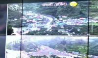 Before and after: Image shows Uttarkashi destruction