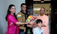 Shubhanshu Shukla gets hero's welcome in his hometown
