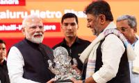 'Very Shocked Shivakumar Recited RSS Anthem'