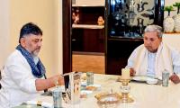 Shivakumar will become CM when...: Sidda after breakfast meet