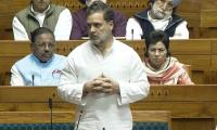 LIVE! Idea of equal India 'disturbs' RSS: Rahul in LS 