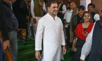 Rahul Gandhi, Gautam Adani visit Pawar's residence