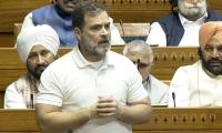 Same laundry list of govt actions: Rahul on Prez address