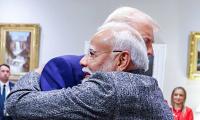 SEE: Trump hugs Modi, says, 'we missed you a lot'