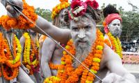 More Sadhus Arrive For Kumbh Mela